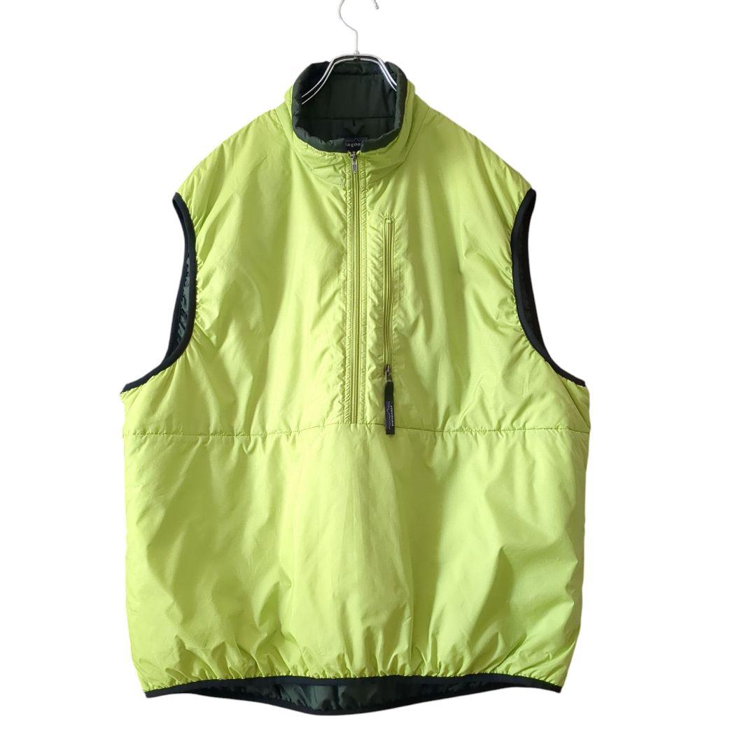 Patagonia パフボールベスト アシッドグリーン XL