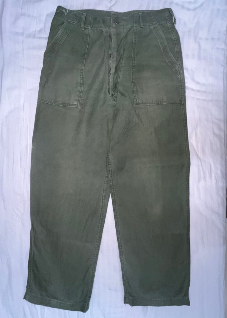60s~70s US.ARMY 米軍 ベイカーパンツ 32x31