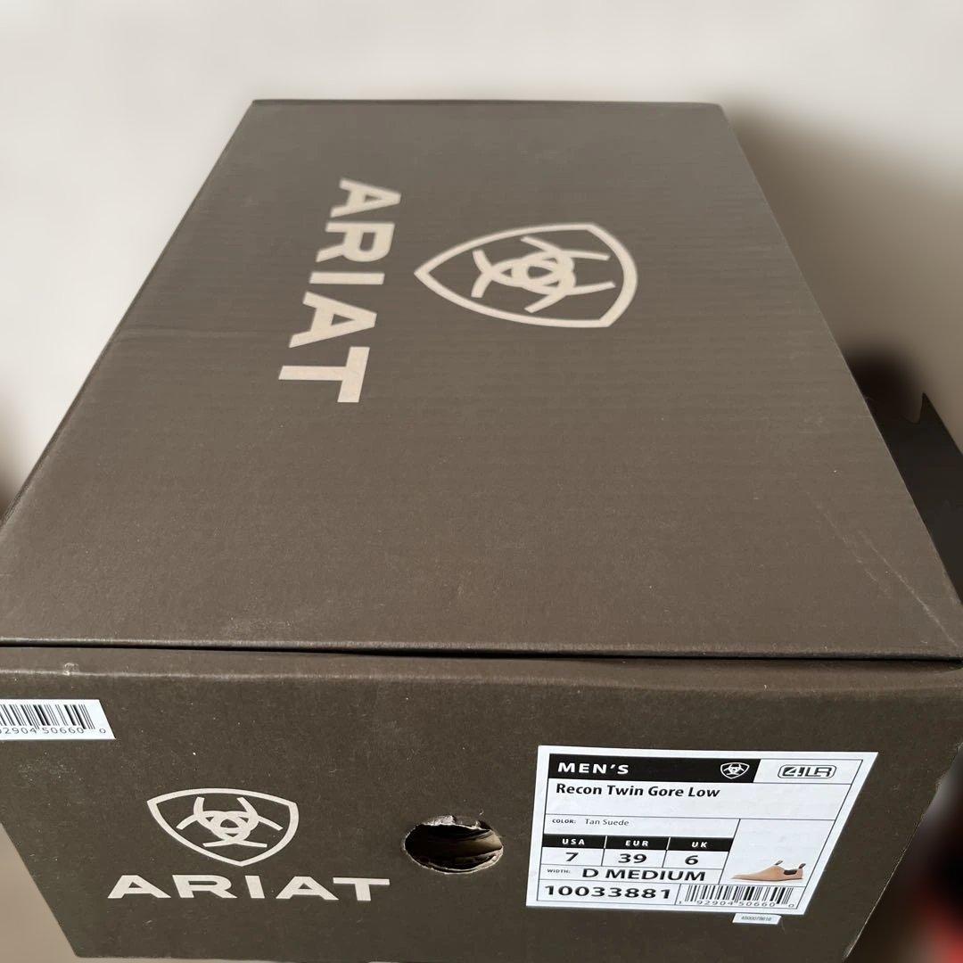 ARIAT RECON TWIN GORE LOW US7 サイドゴア