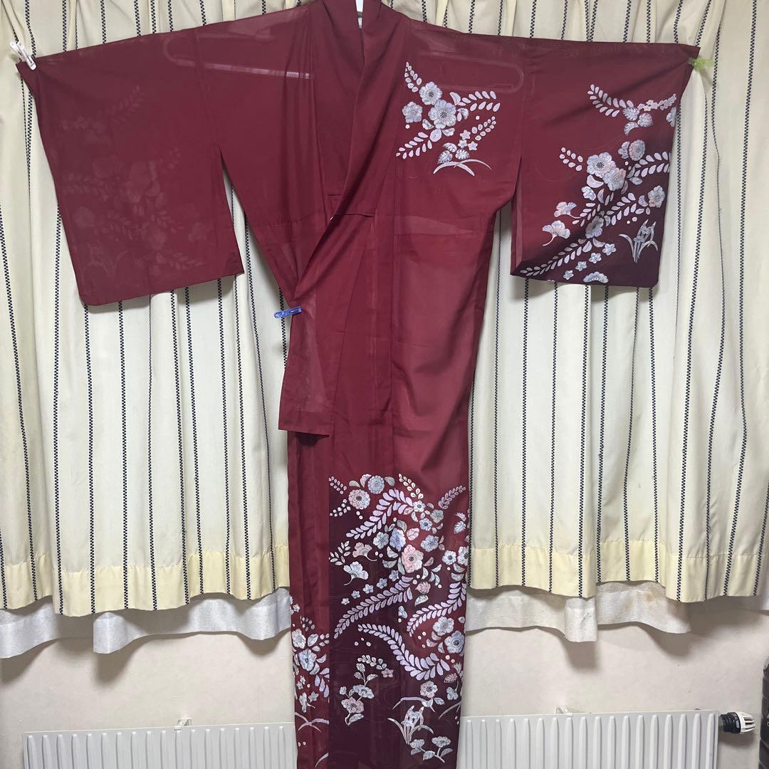 洗える絽の訪問着