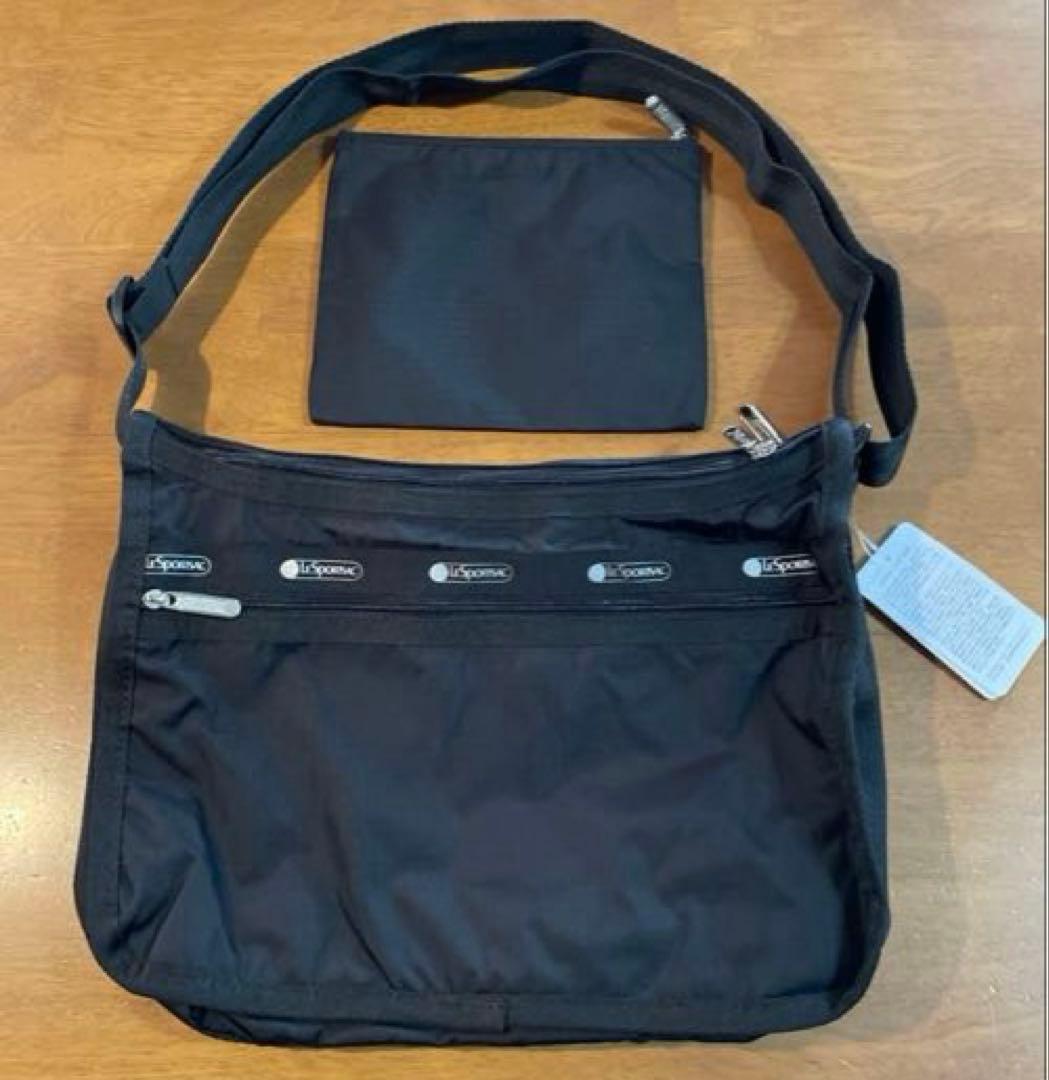 【新品】LeSportsac DX everydayショルダーバッグ　黒