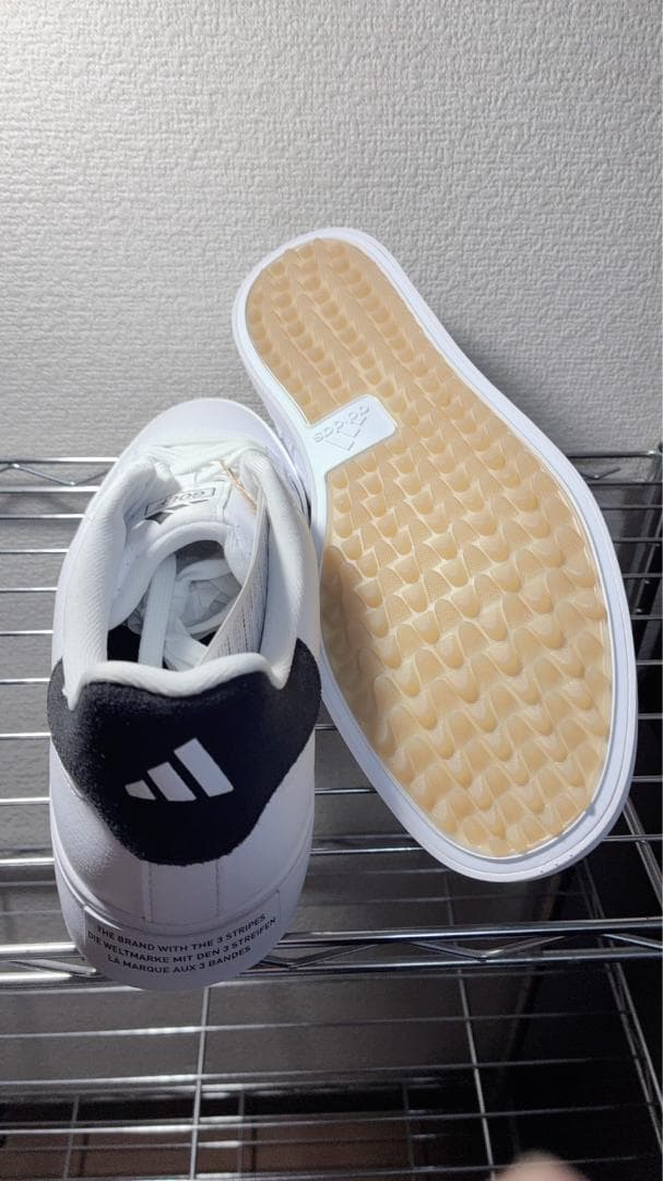 新品2118/27cm♪♪アディダス ゴルフシューズ レトロクロス 24