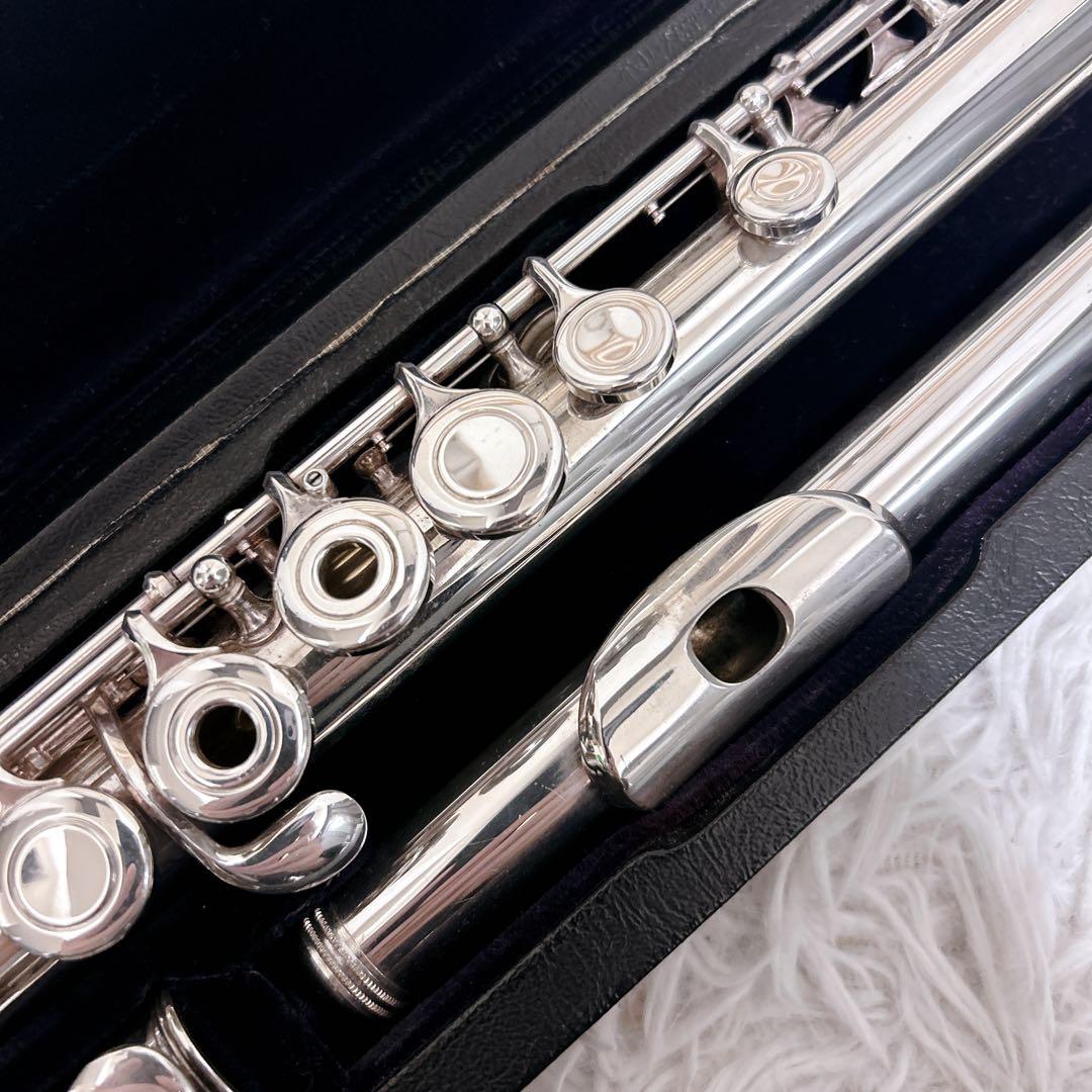 【希少】KAWAI KFL-131SR フルート ハードケース レザーバッグ付き