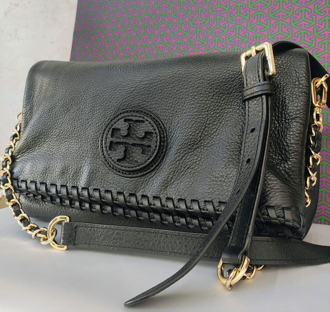 Tory Burch トリーバーチ　レザー 2WAY チェーン ショルダー 黒