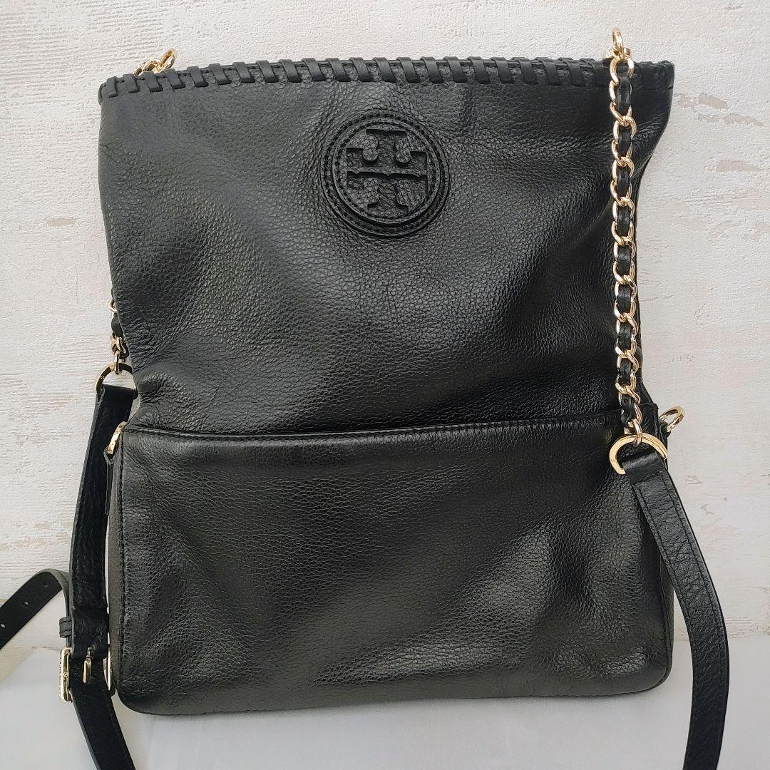 Tory Burch トリーバーチ　レザー 2WAY チェーン ショルダー 黒
