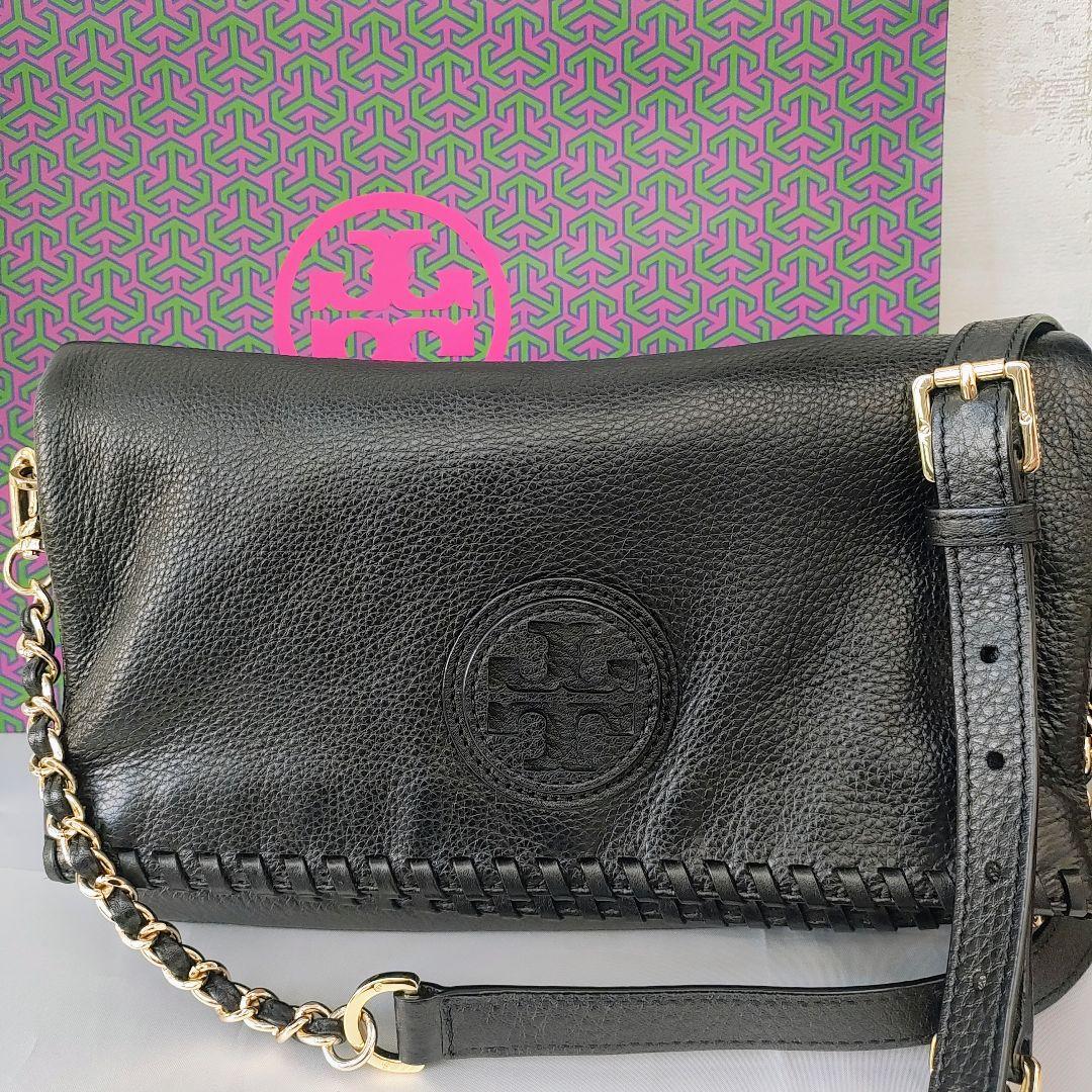 Tory Burch トリーバーチ　レザー 2WAY チェーン ショルダー 黒