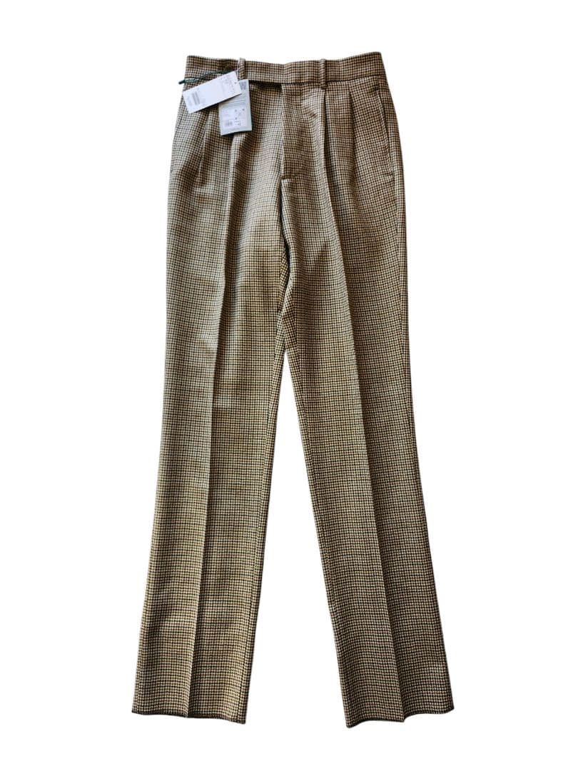 ❣️半額❣️BERWICH ARDBEG ウール ガンクラブチェックスラックス