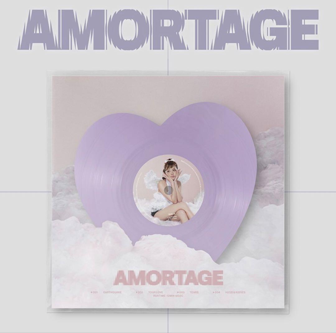 【新品未開封】BLACKPINK ジス ソロ AMORTAGE LP Heart