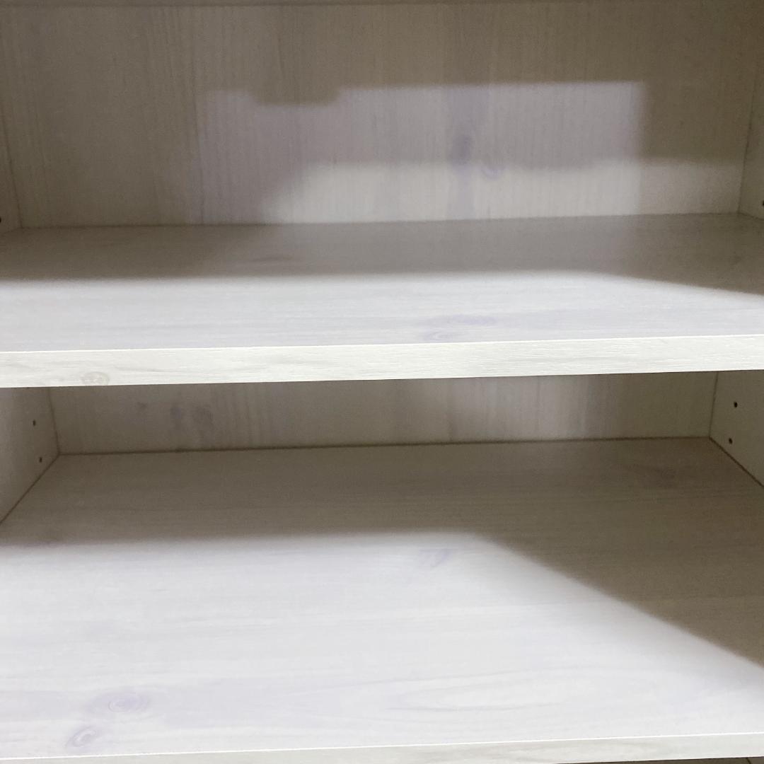 佐藤産業 木目調エレガントキャビネット 食器棚 キッチンキャビネット