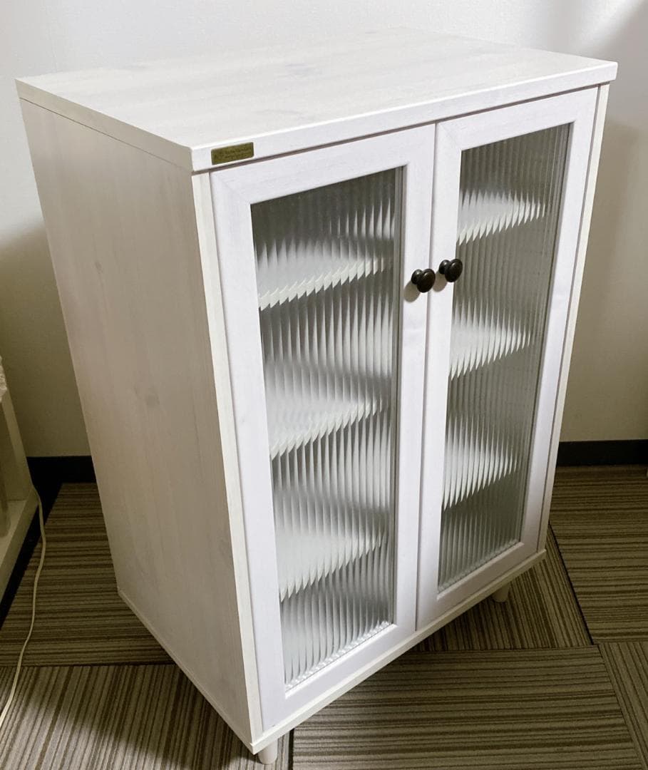 佐藤産業 木目調エレガントキャビネット 食器棚 キッチンキャビネット