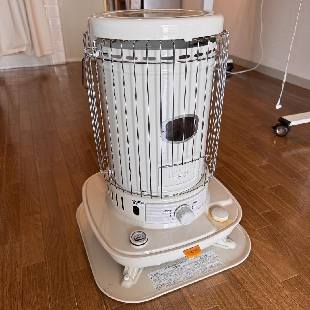 りょさん専用。SL-66D2 ホワイト 石油ストーブ_１シーズン使用
