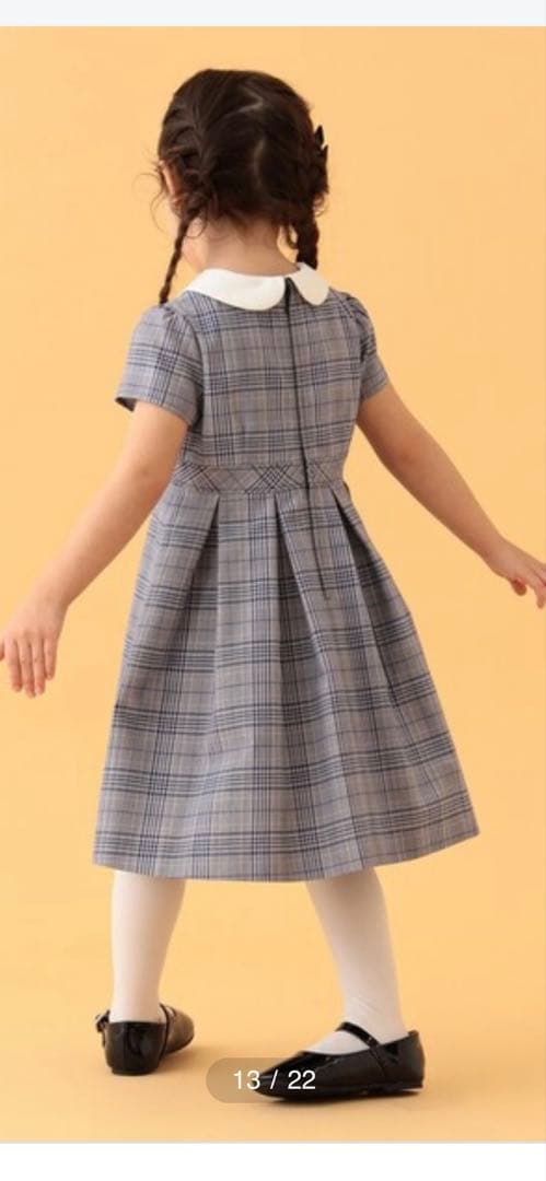 【ほぼ未使用】BEAMSmini セレモニー ワンピース+ボレロ セット120