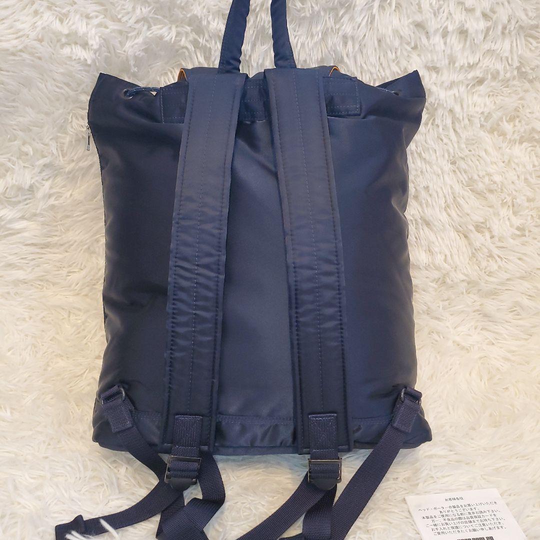 ⭐超希少未使用⭐HEAD PORTER ネイビー バックパック TANKER