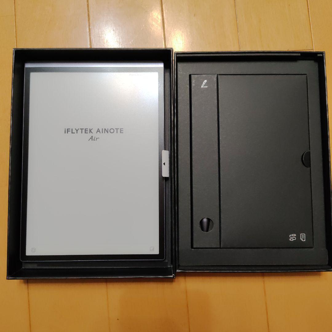 iFLYTEK AINOTE Air2本体、保護カバー、ペン付き