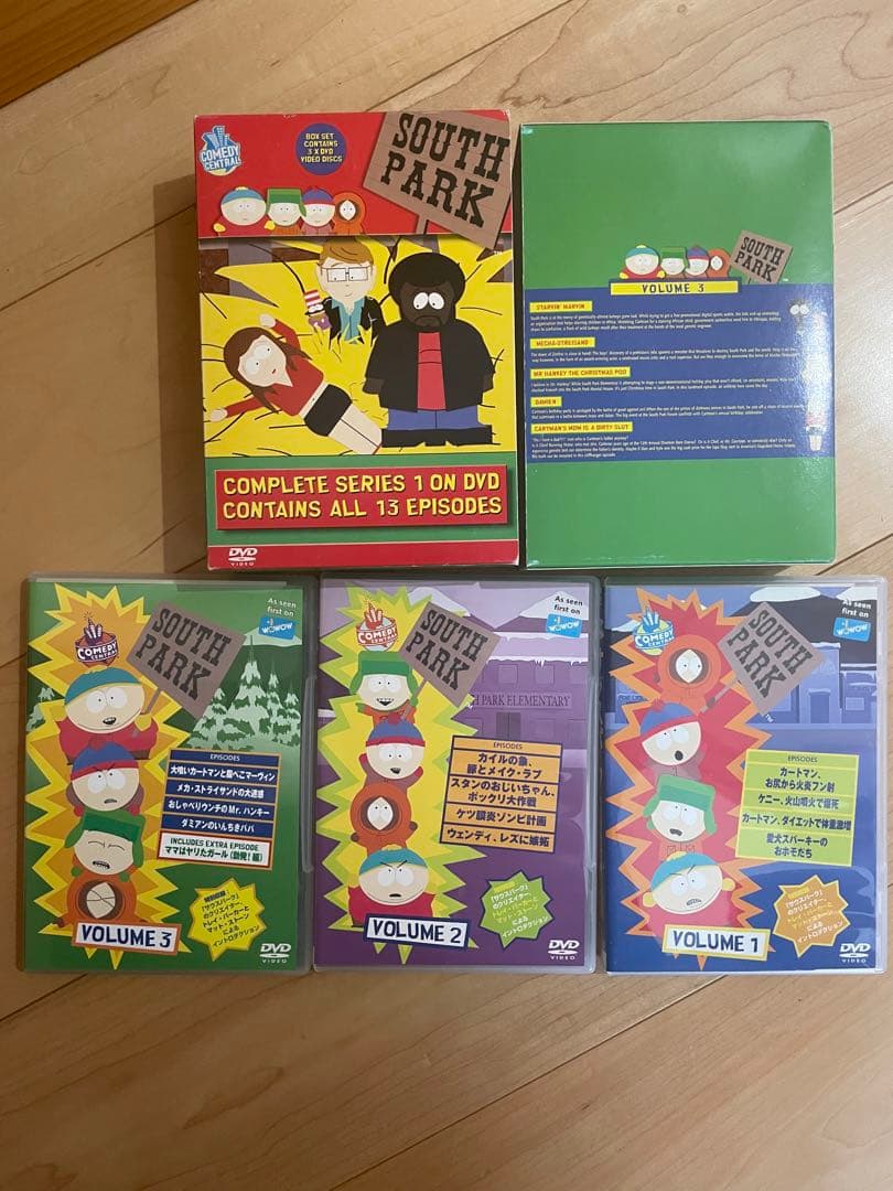 サウスパーク　DVD box シリーズ1