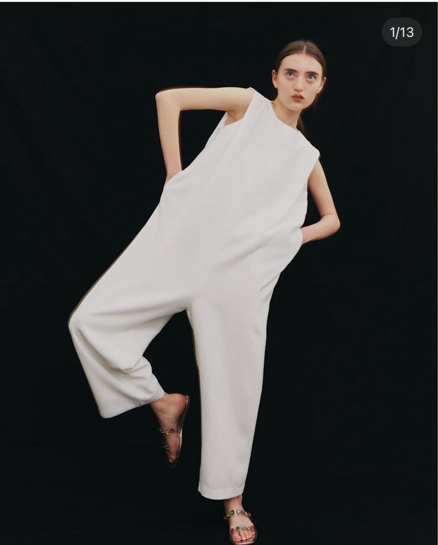 trefleplus スタイリッシュサロペット　long