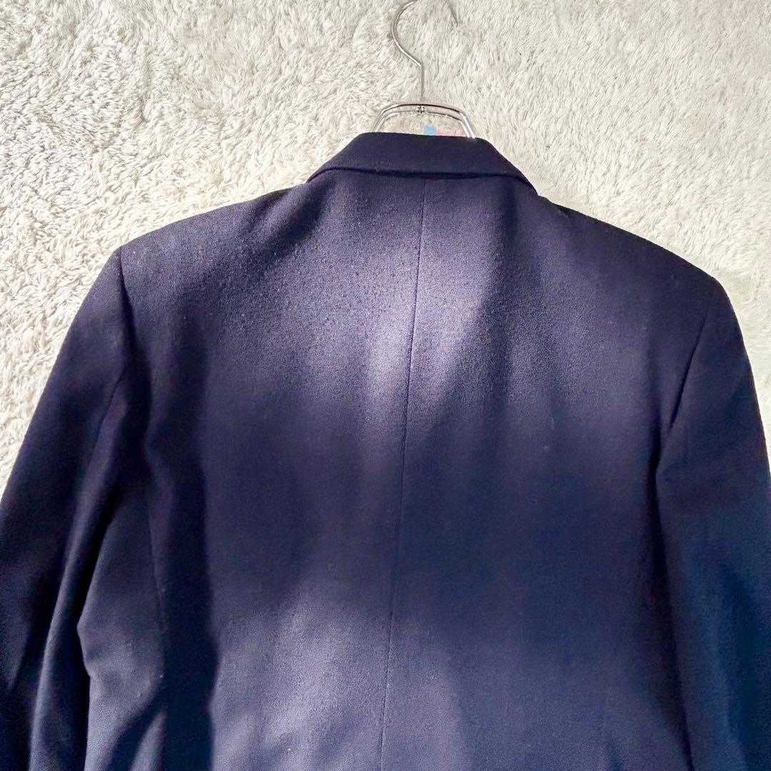 バーバリーBurberrys ジャケットダブル　金ボタン ネイビー　ワッペン　L