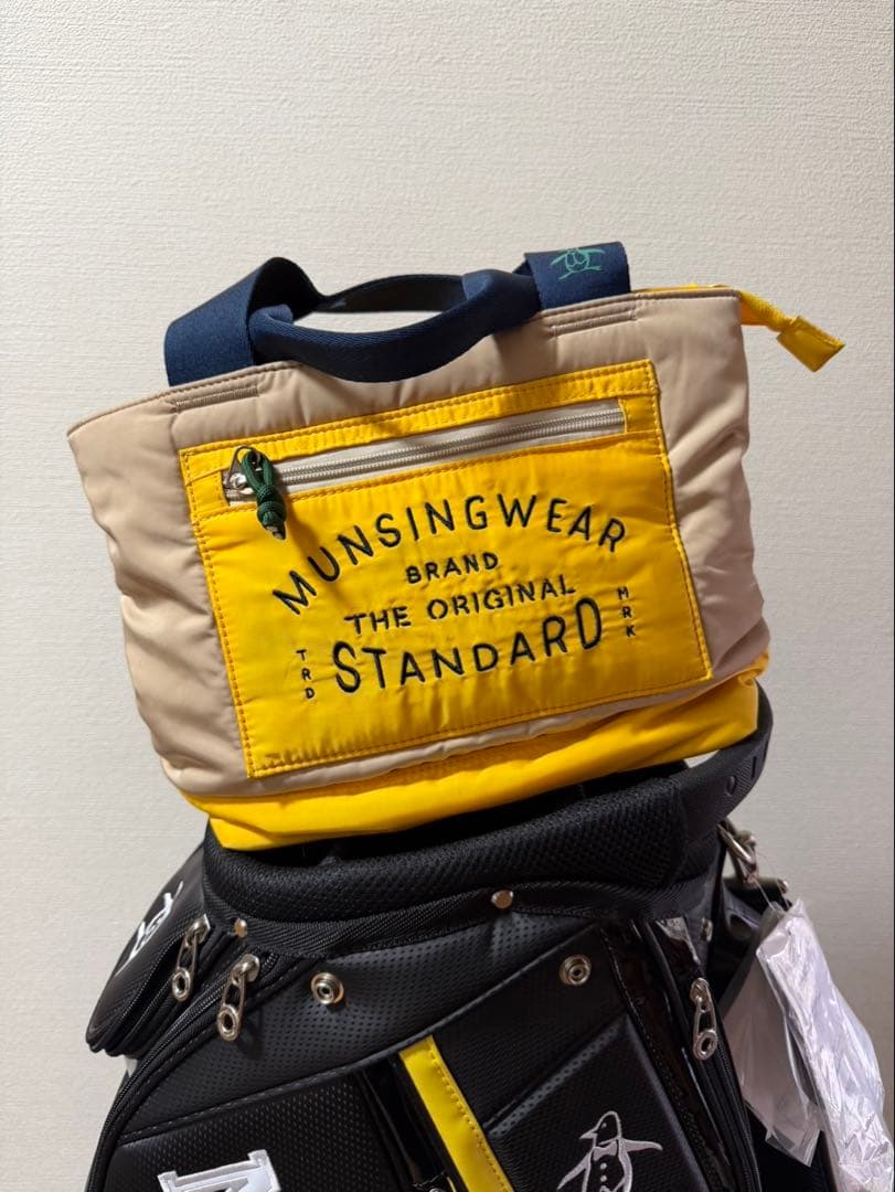 マンシングウェア ゴルフ キャディバッグ 9.5型 MQBRJ10XX 未使用