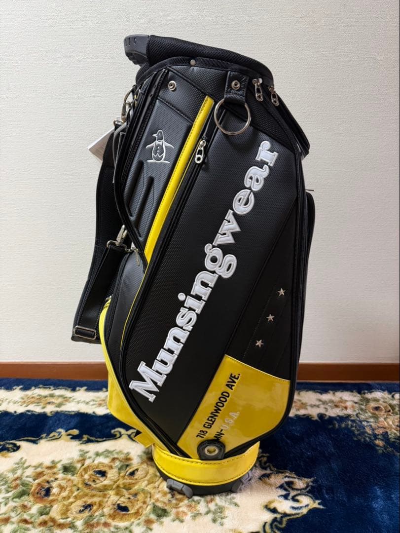 マンシングウェア ゴルフ キャディバッグ 9.5型 MQBRJ10XX 未使用