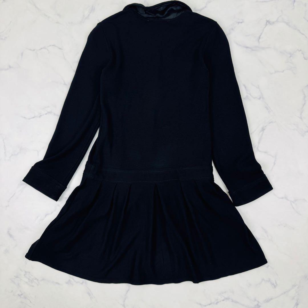 Chridtian Dior ワンピース　長袖　ロゴ　刺繍　ボタン　ディオール