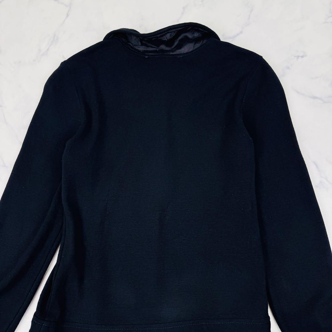 Chridtian Dior ワンピース　長袖　ロゴ　刺繍　ボタン　ディオール