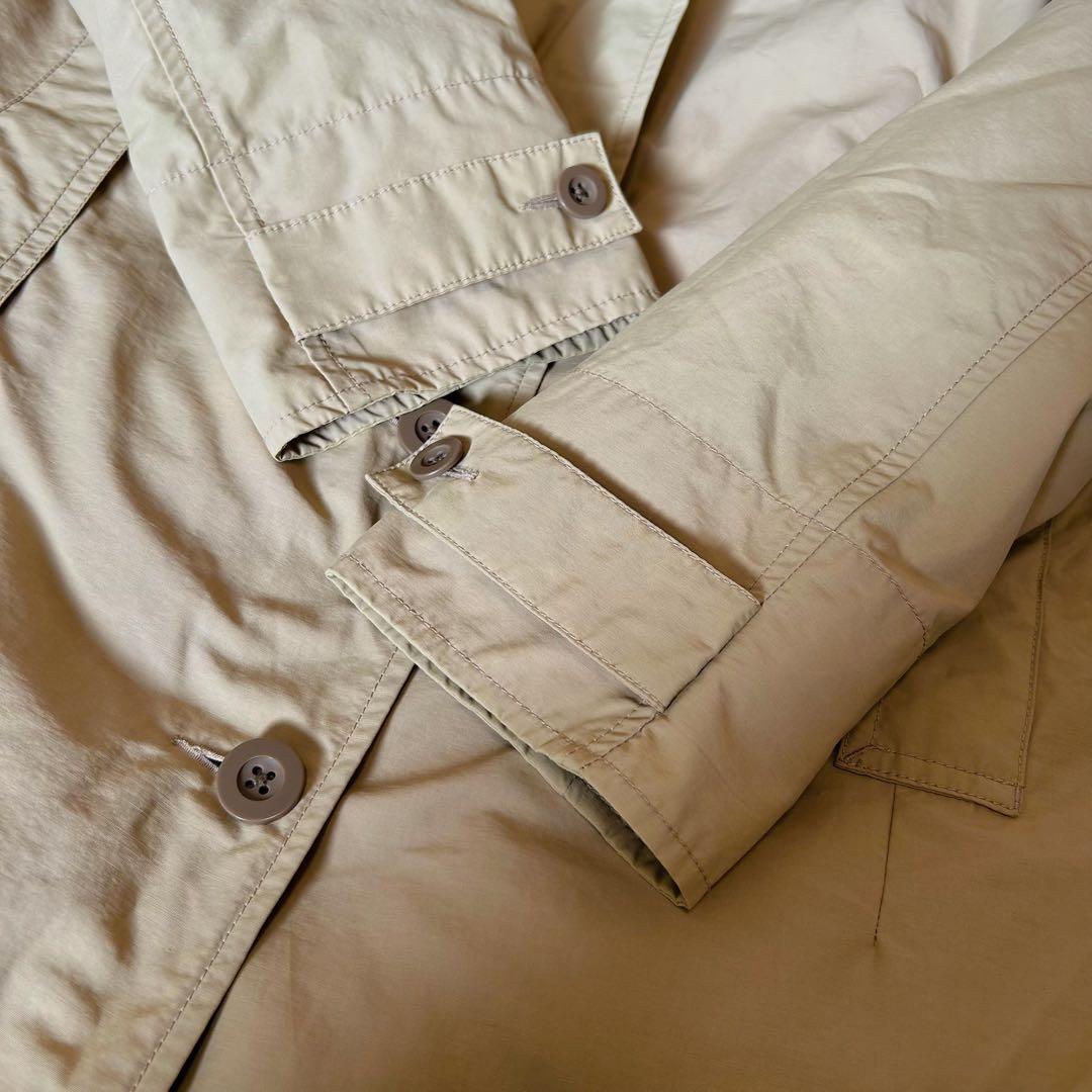 ＭＨＬ　マーガレットハウエル　ステンカラーコート　ダウンライナー付　美品