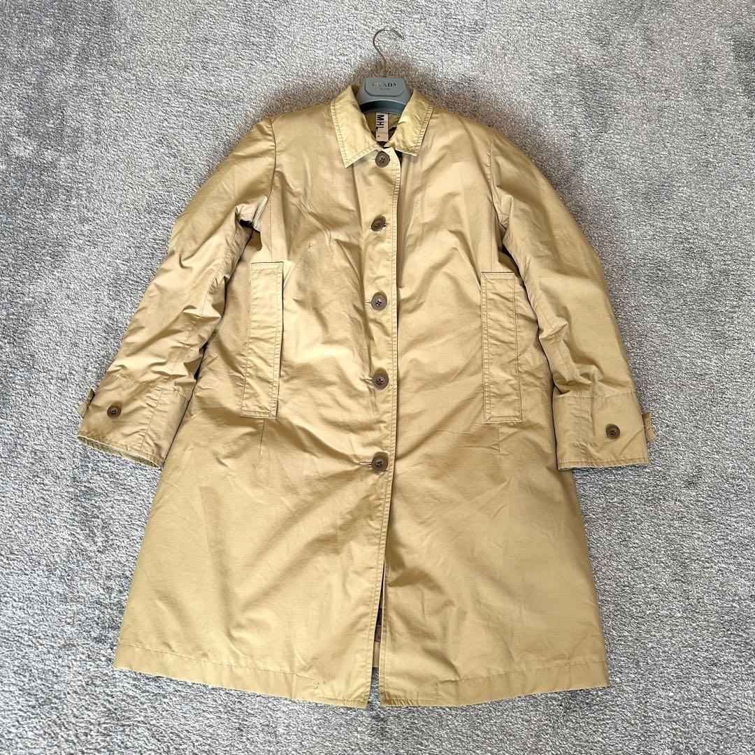 ＭＨＬ　マーガレットハウエル　ステンカラーコート　ダウンライナー付　美品