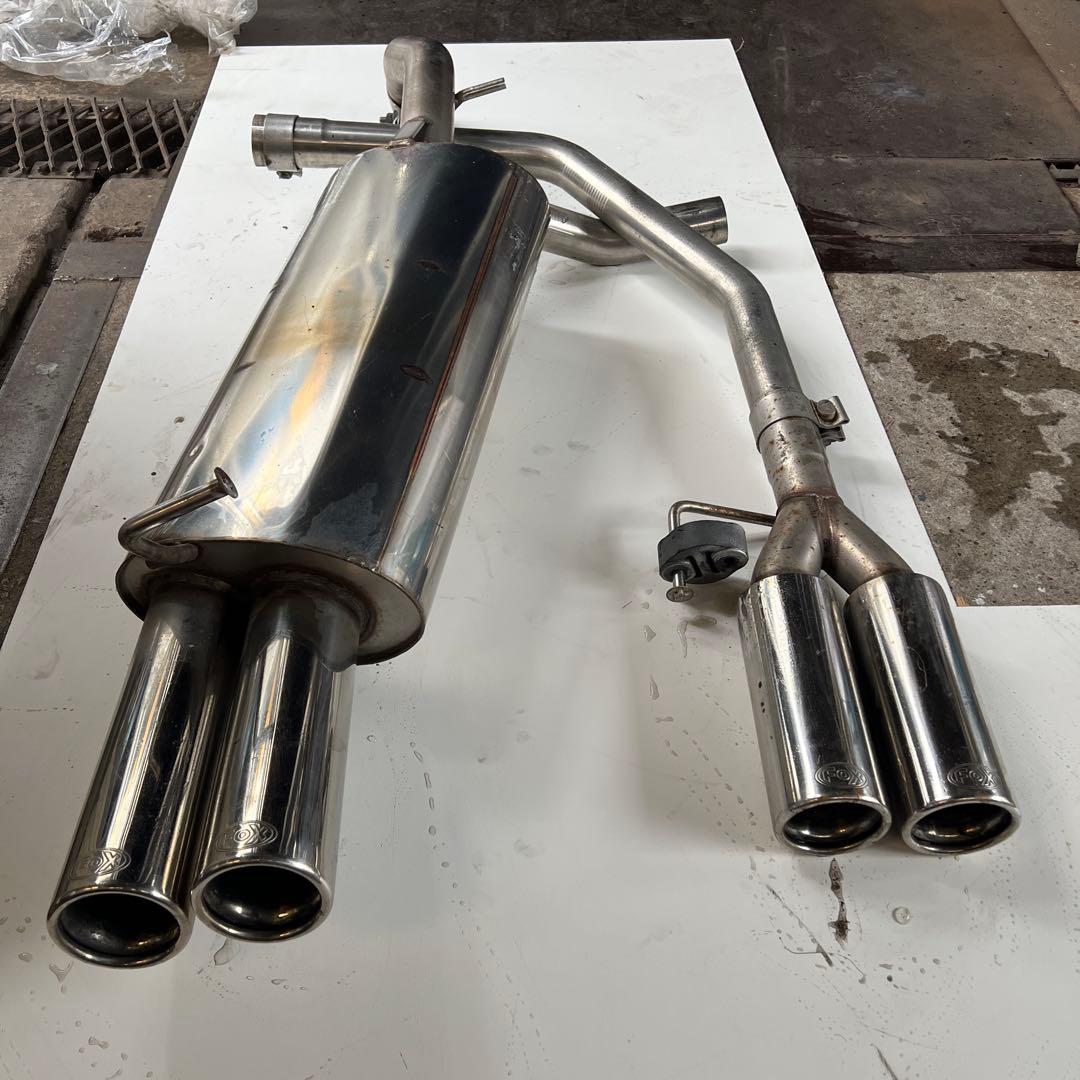 【送料無料】FOX ステンレス マフラー ニュービートル ダブル 左右 デュアル