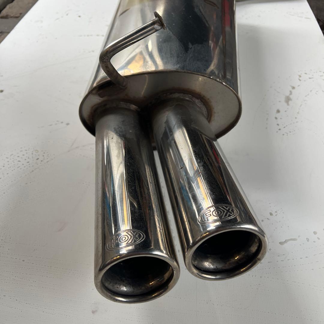 【送料無料】FOX ステンレス マフラー ニュービートル ダブル 左右 デュアル