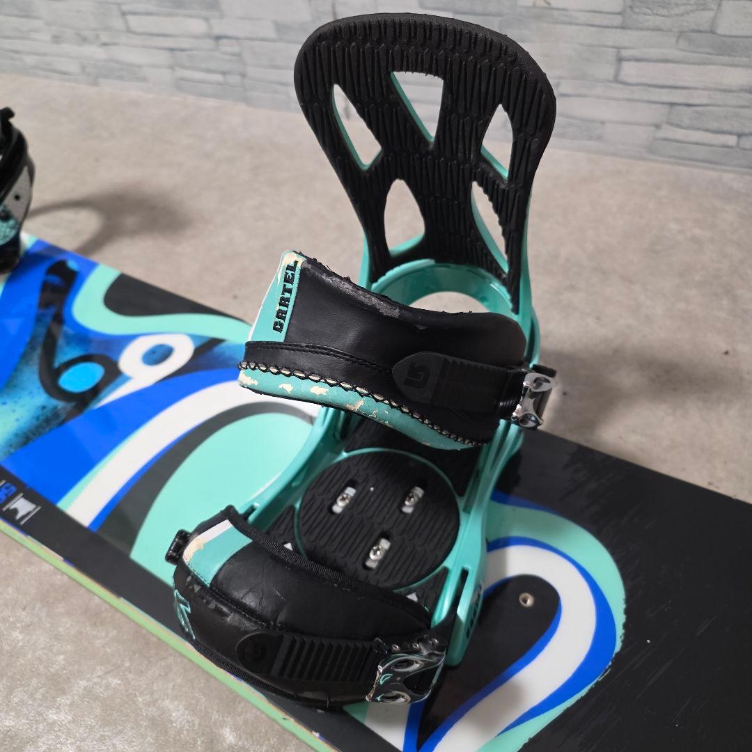 メンズ スノーボード セット BURTON CUSTOM 156 CARTEL