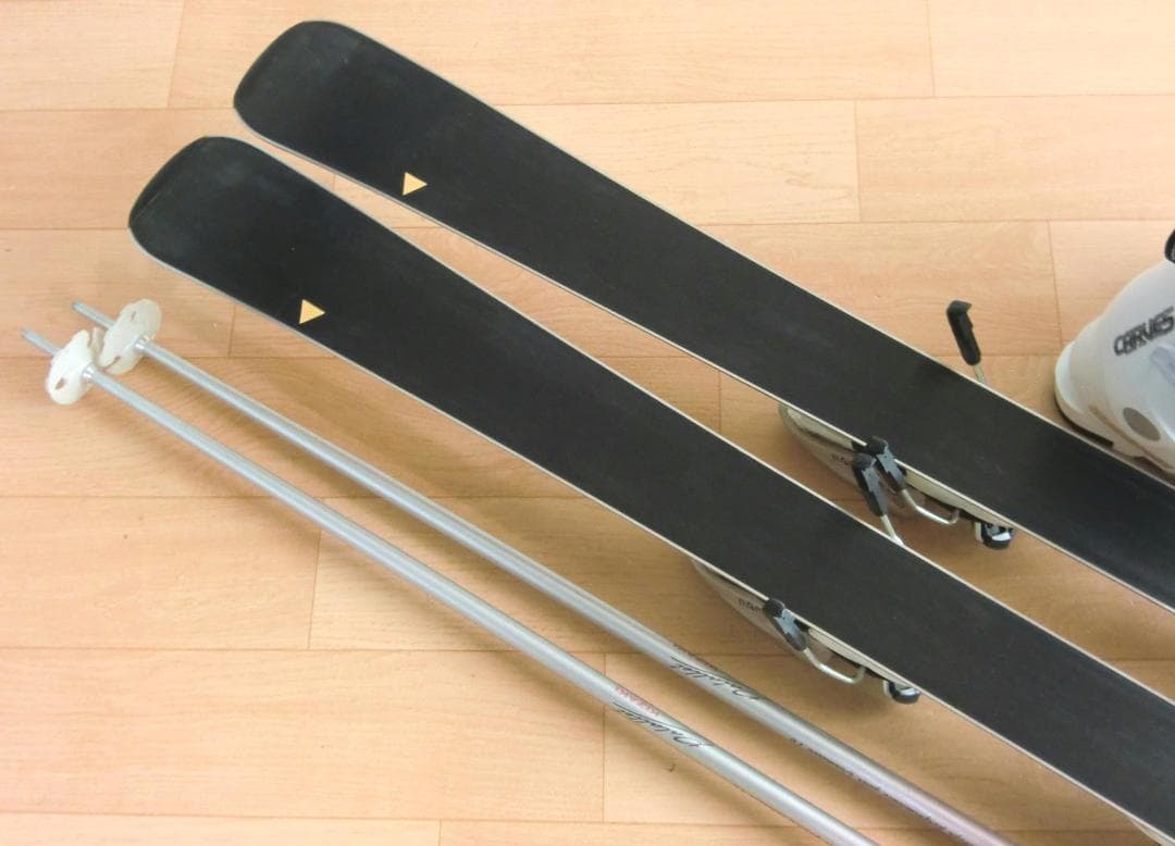 ■■送料無料■ロシニョール■女性用スキーセット■146/24-24.5■WAX■