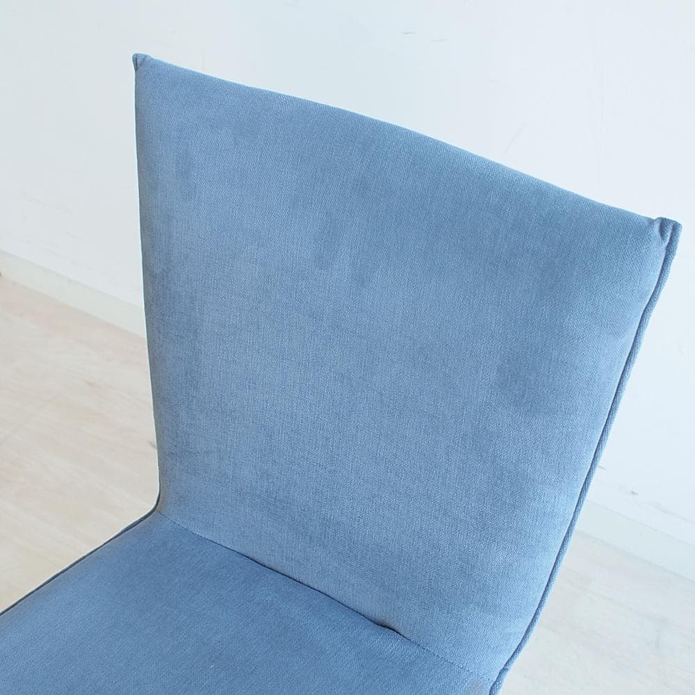 日本フクラ/HUKLA ダイニングチェア ファブリック スチールレッグ モダン