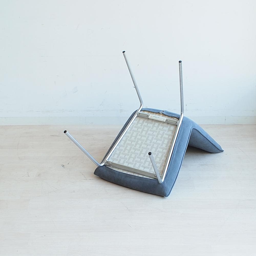 日本フクラ/HUKLA ダイニングチェア ファブリック スチールレッグ モダン