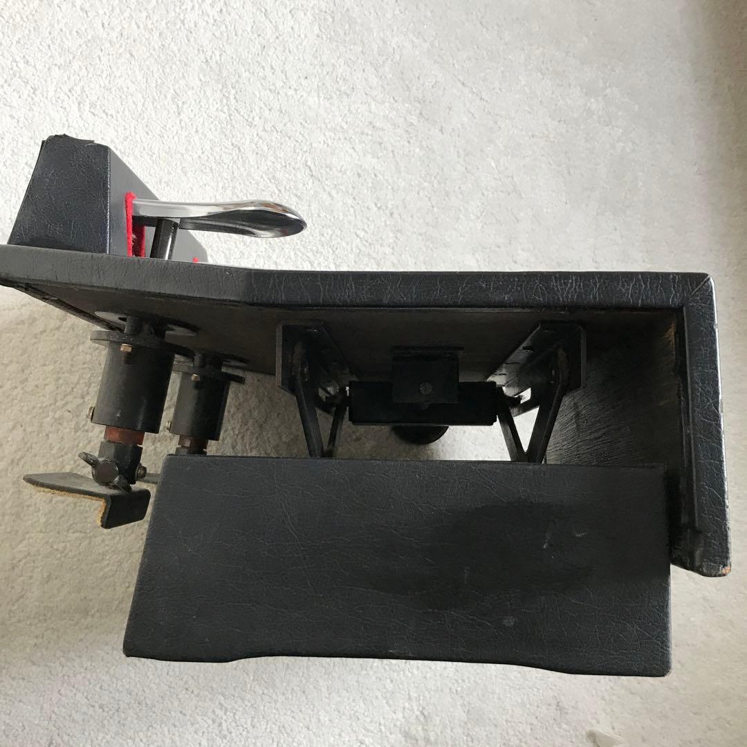 ムツミ　ピアノ補助ペダル　足台　ペダル付き足台