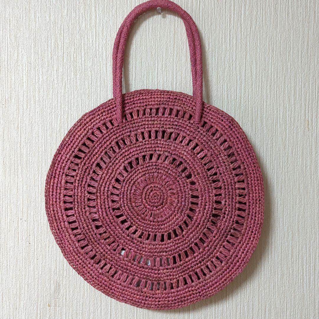 MAISON N.H PARIS cloth&cross別注ラフィアバック