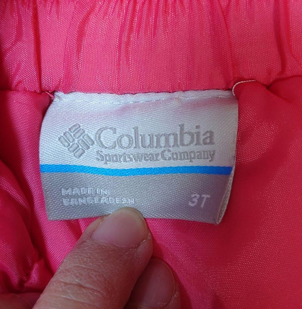 【1度のみ使用】コロンビア　スノーウェア　キッズ3T/100センチ