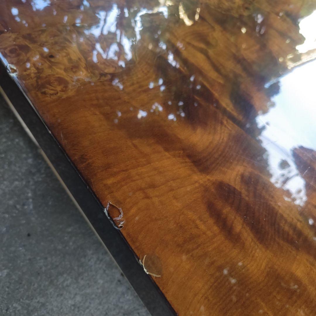 ☆yuzuさま専用☆　昭和レトロ 花梨 高級大型ちゃぶ台 座卓