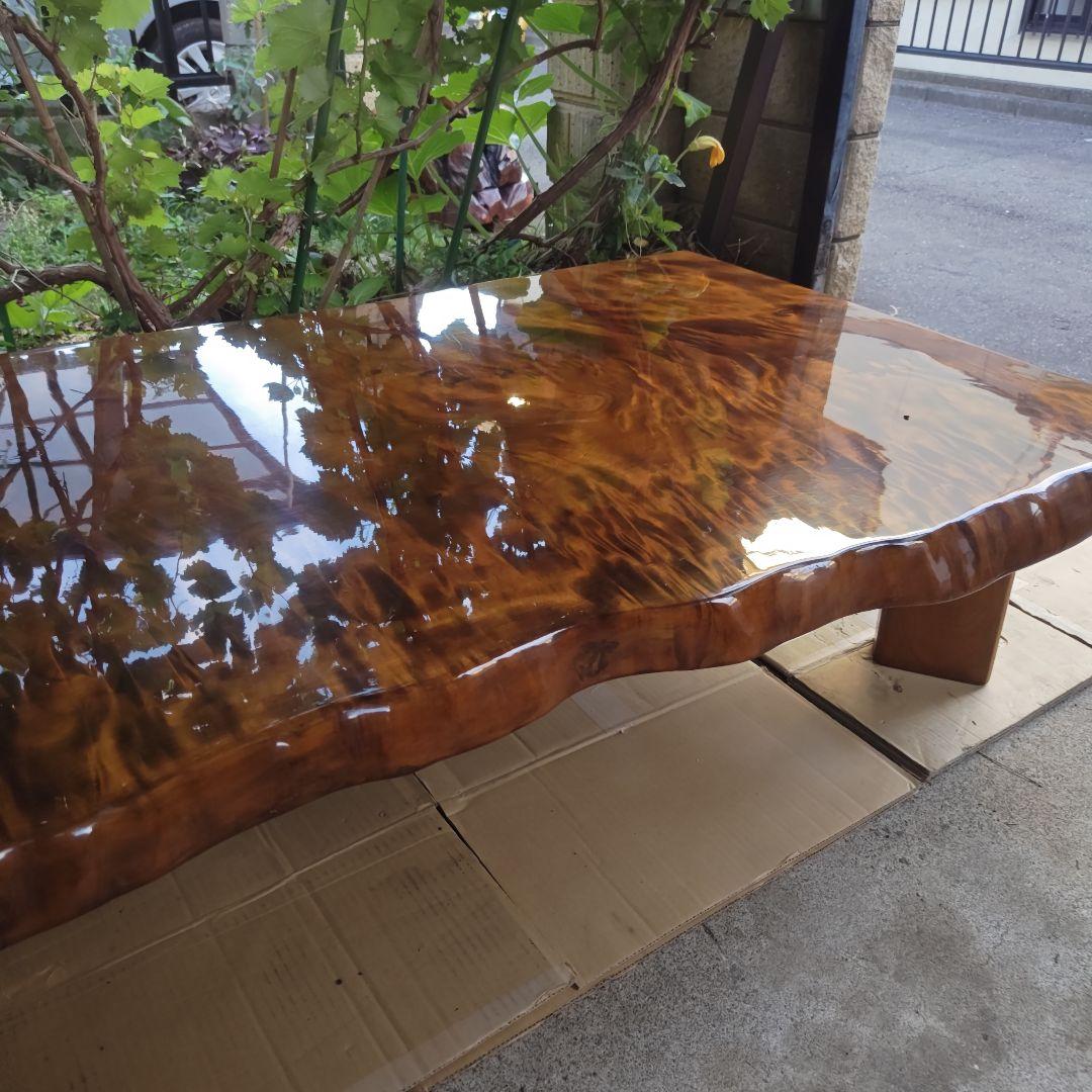 ☆yuzuさま専用☆　昭和レトロ 花梨 高級大型ちゃぶ台 座卓