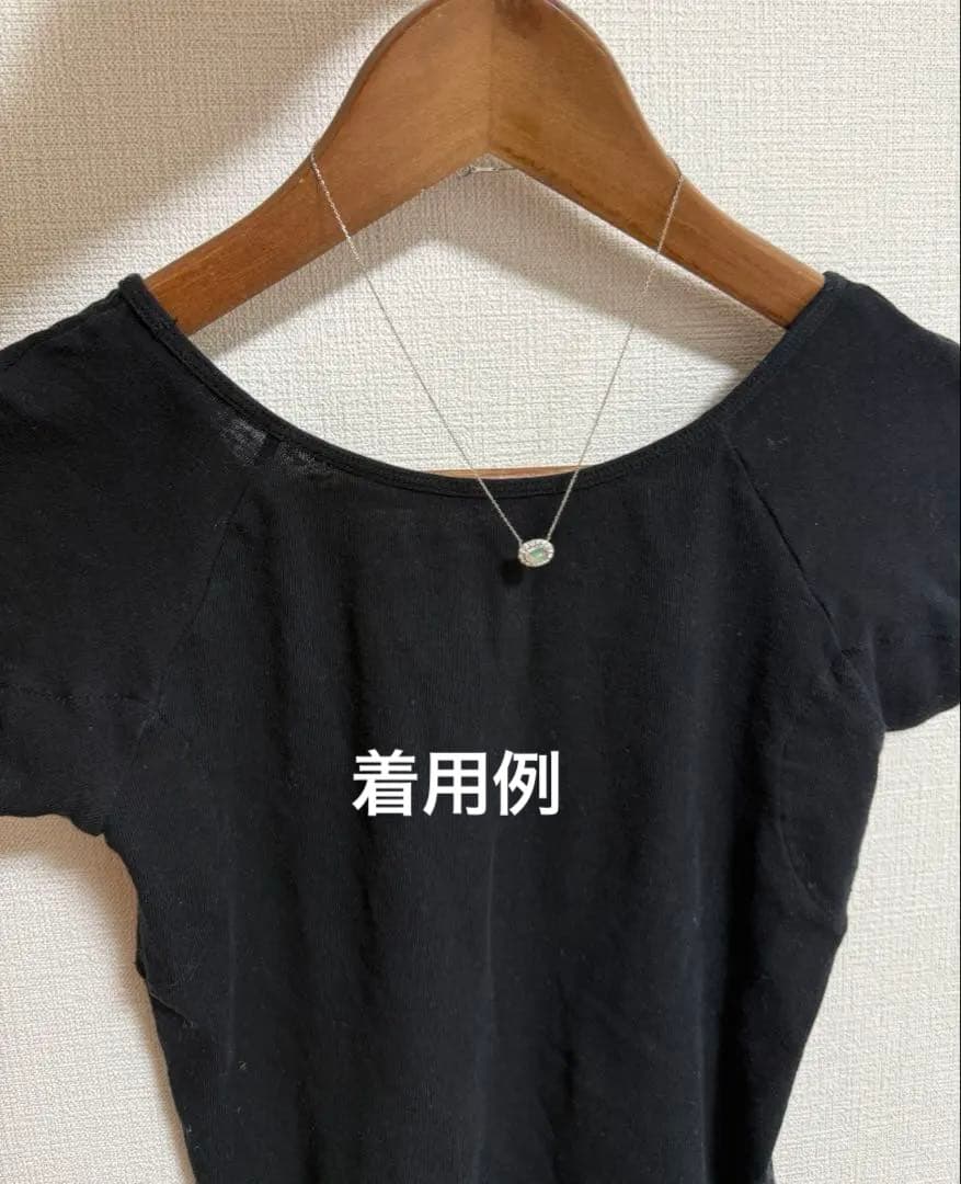 希少オパール遊色美ダイヤヘイローネックレスプラチナクラシック