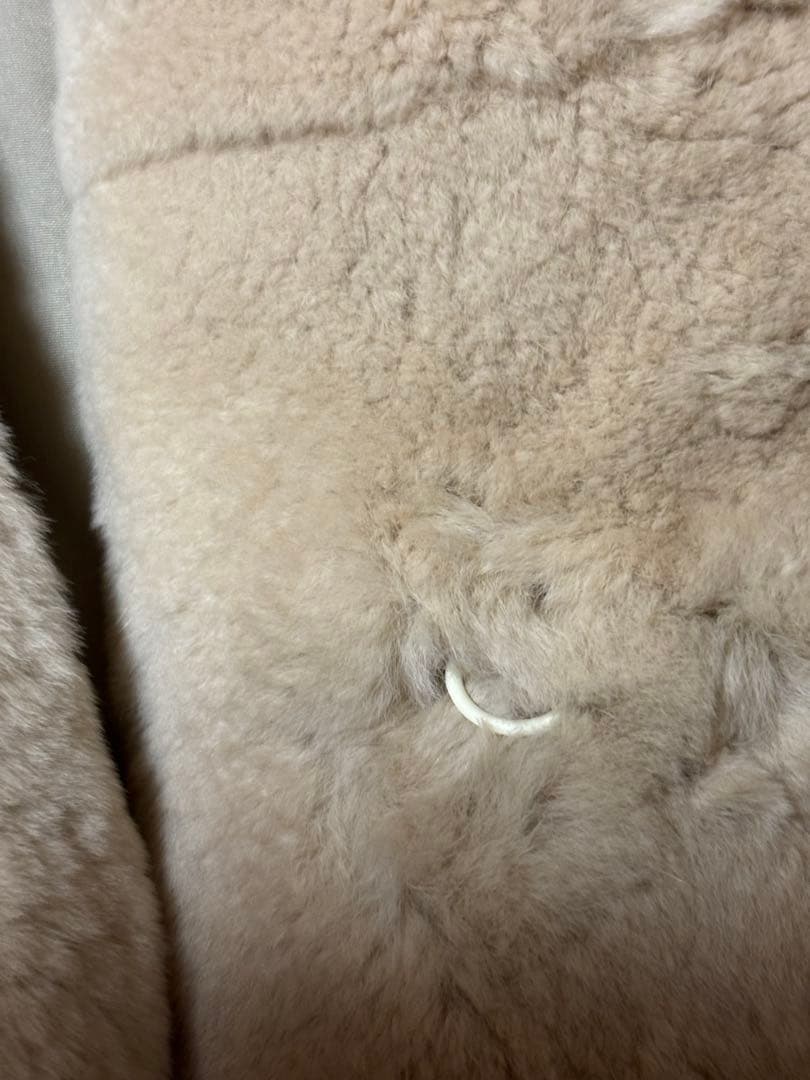 フランス　CＡＲＶＥＮ　ミンク　チンチラコート