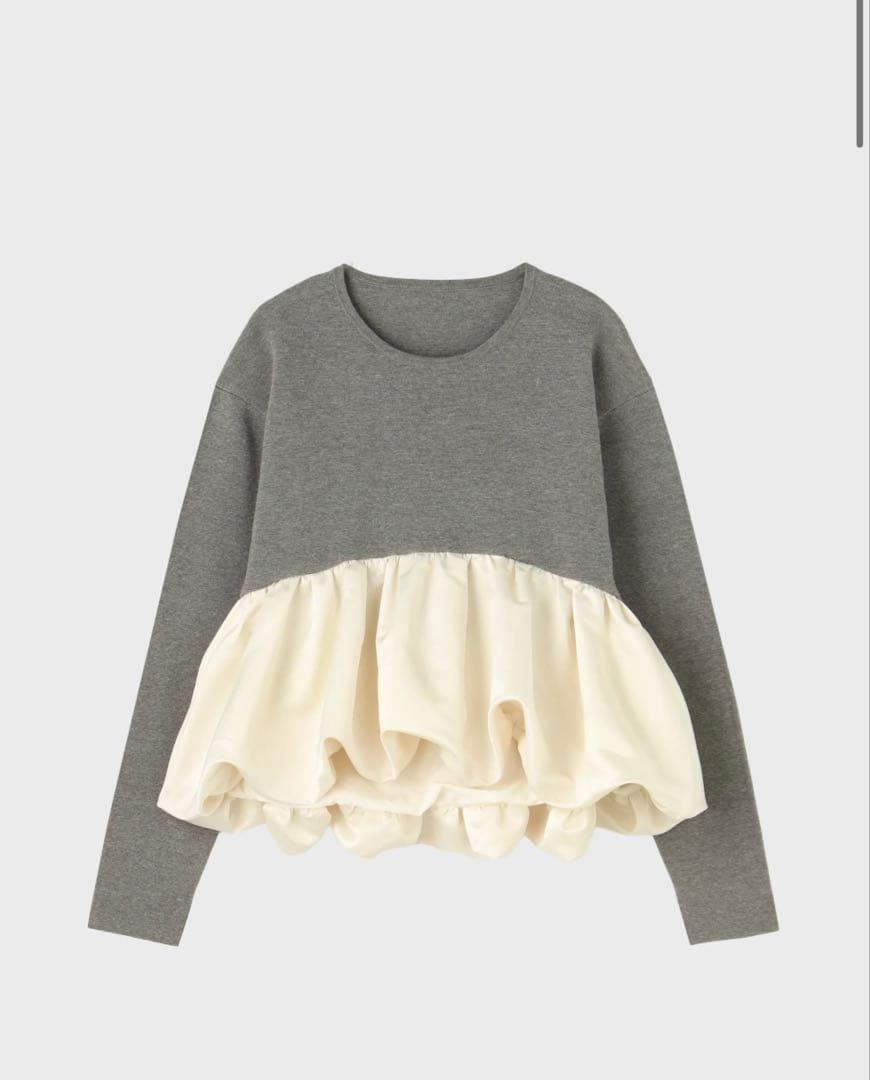 トップス THE TOE Aachen Balloon Peplum