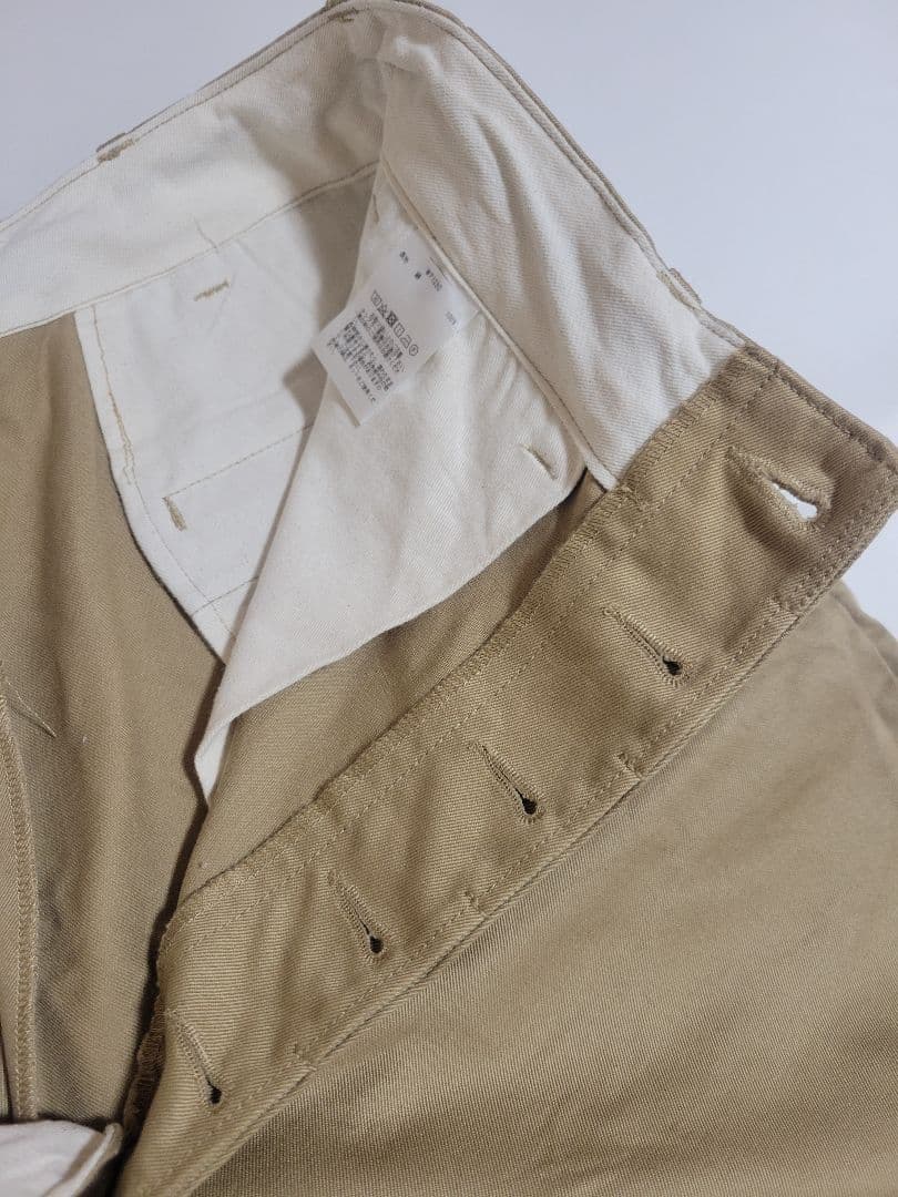 アオロン WAIPER 米軍 M45 チノ トラウザー カーキ ワイパー