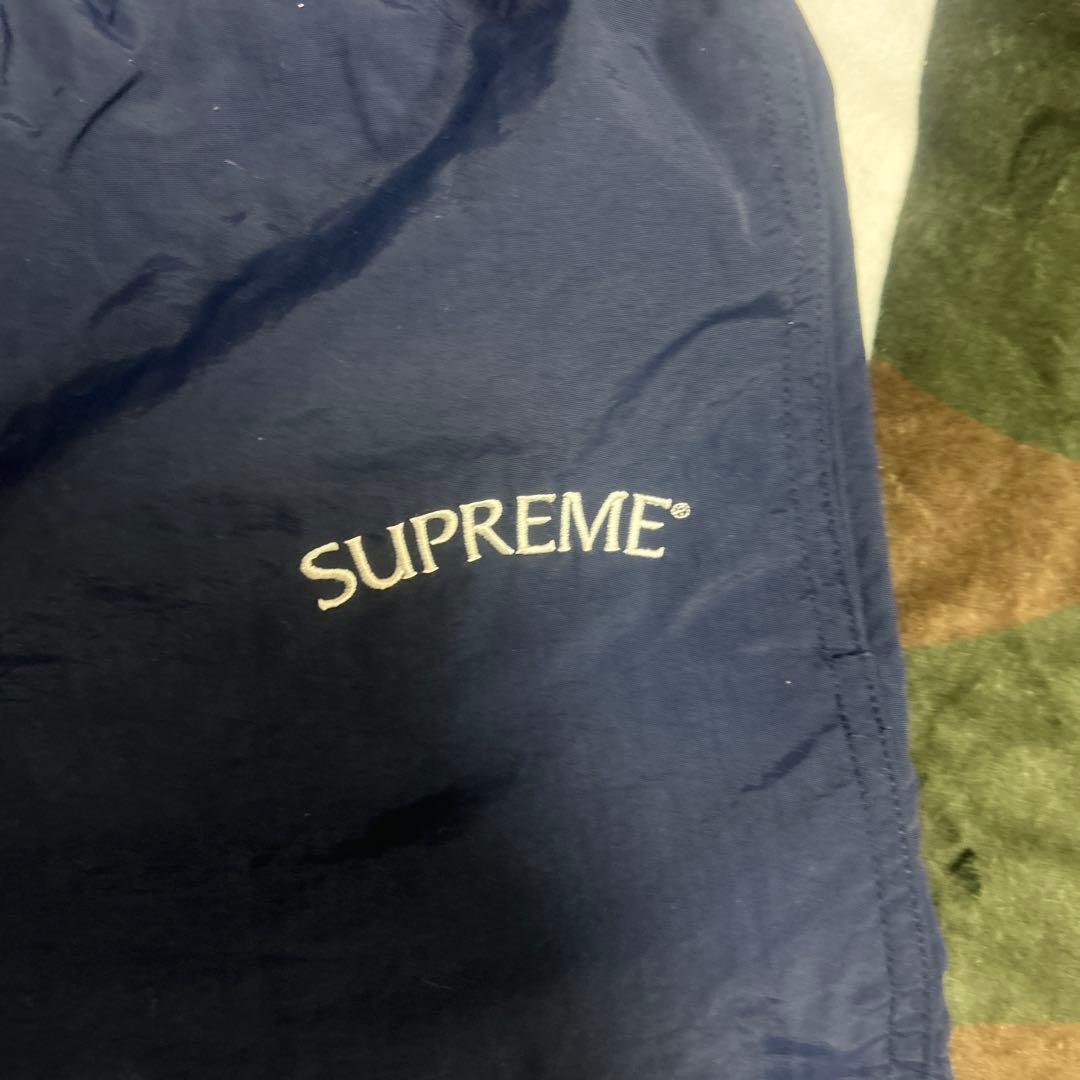 Supreme ネイビー ナイロンパンツ