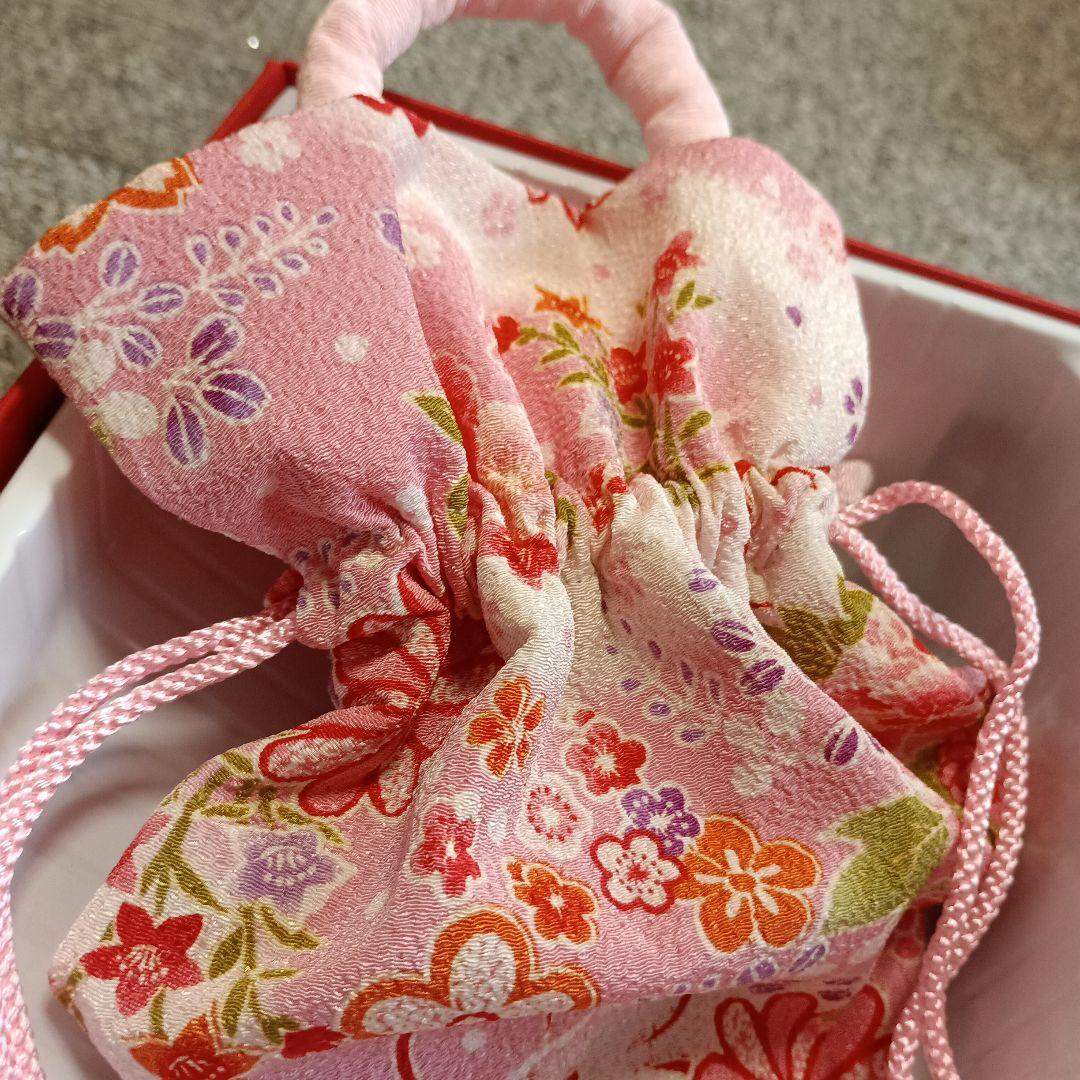 七五三　女の子　帯　はこせこセット