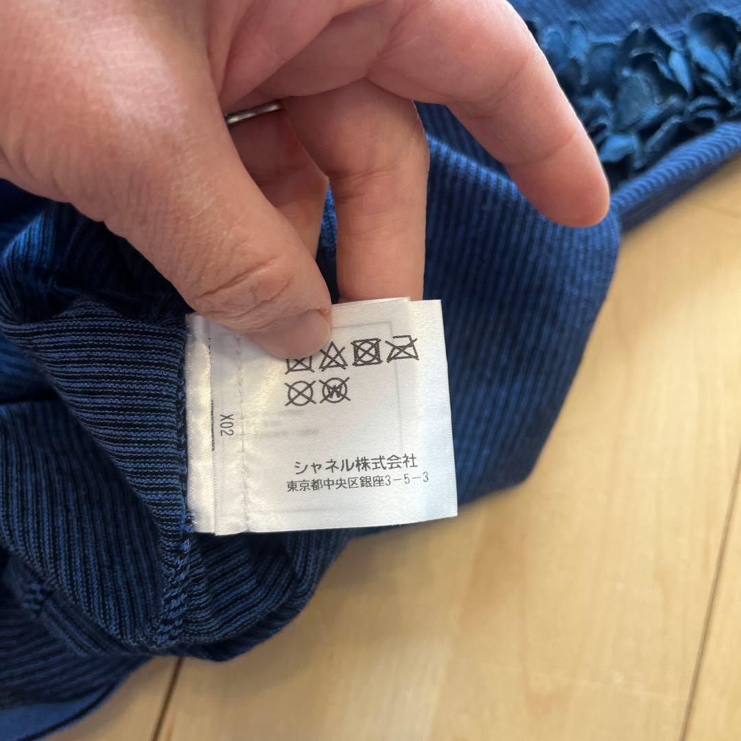 シャネル　カメリア　タンクトップ　40