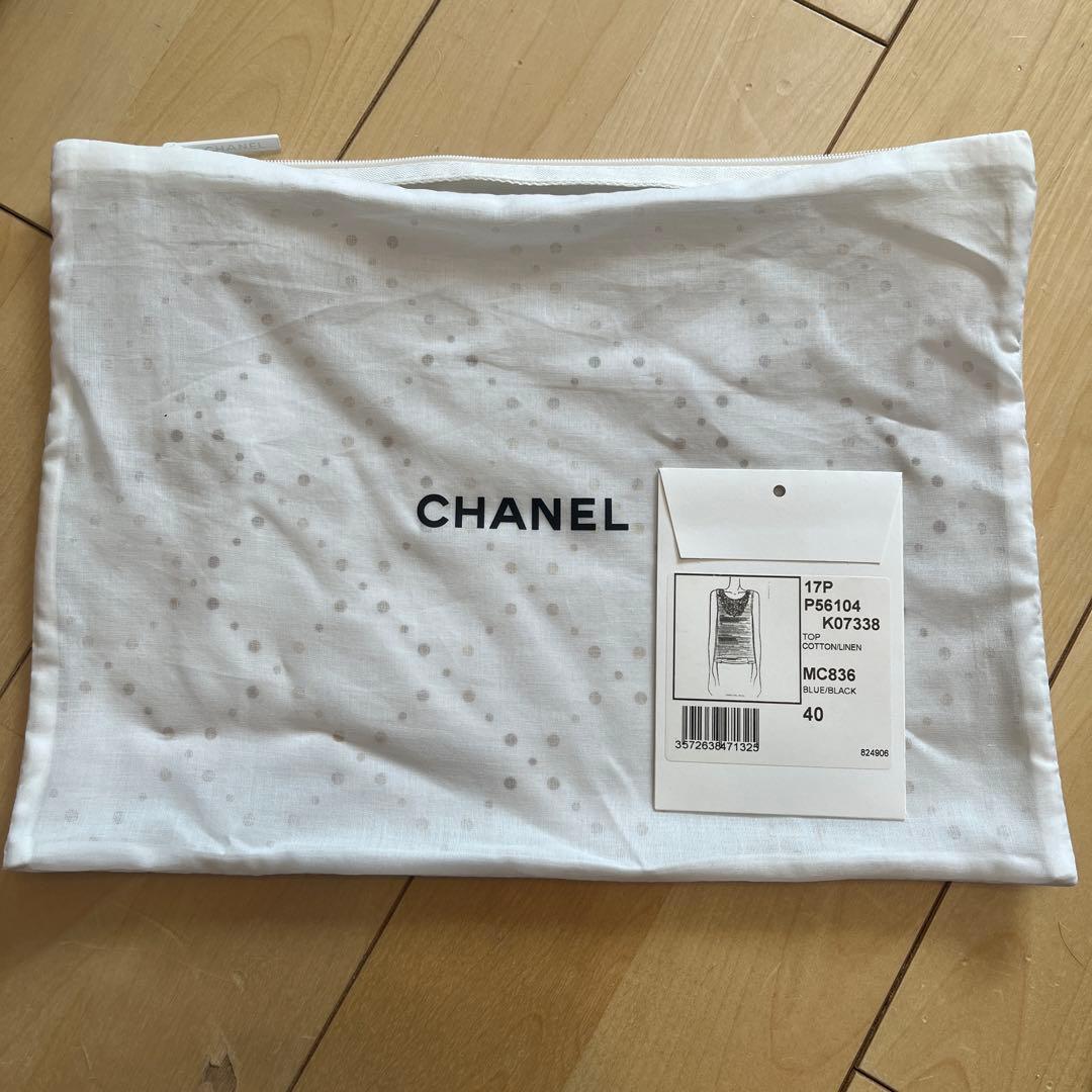 シャネル　カメリア　タンクトップ　40