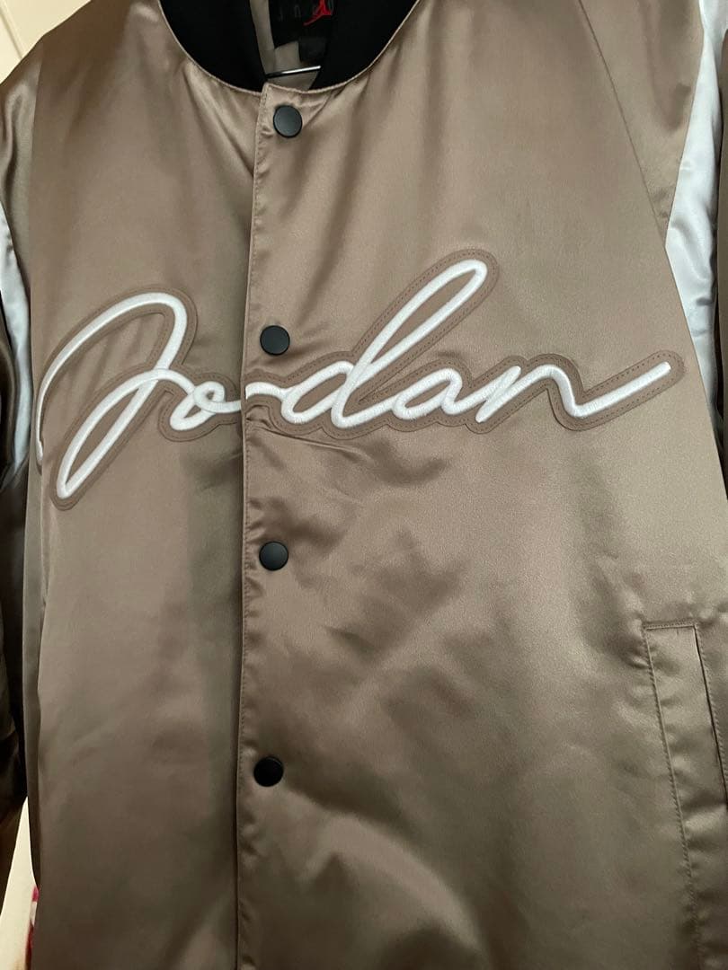 値下げ中JORDAN MVPバーシティジャケット デザートカモ/セイル Lサイズ