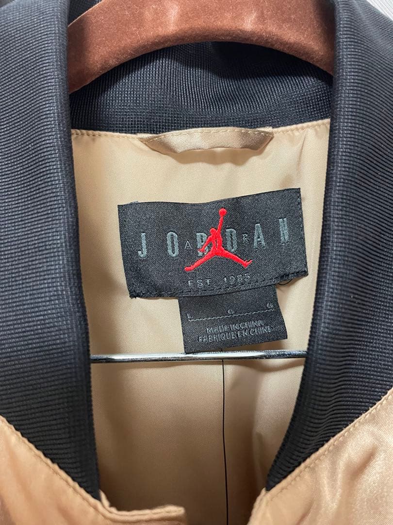 値下げ中JORDAN MVPバーシティジャケット デザートカモ/セイル Lサイズ