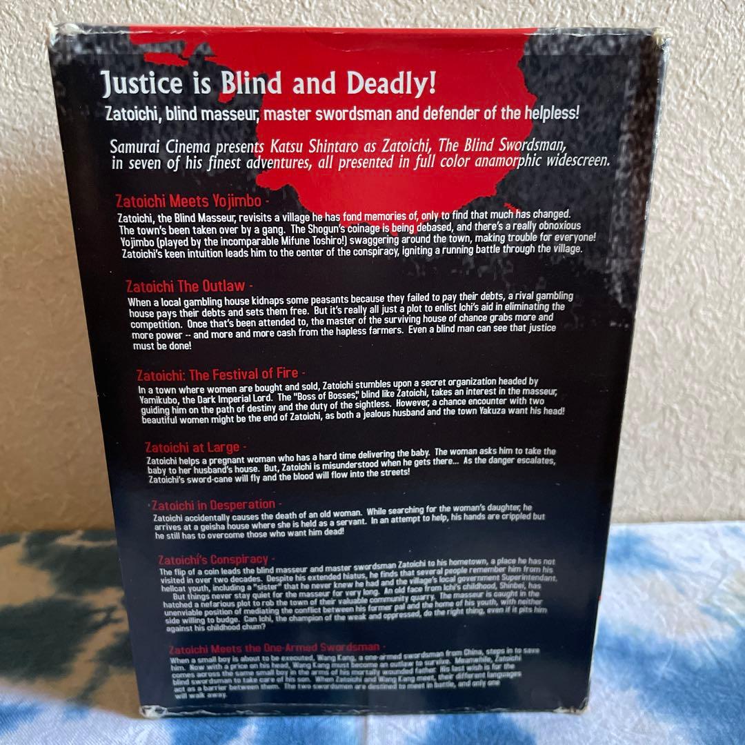 邦画・日本映画 Zatoichi DVD 7 disc set NTSC 1