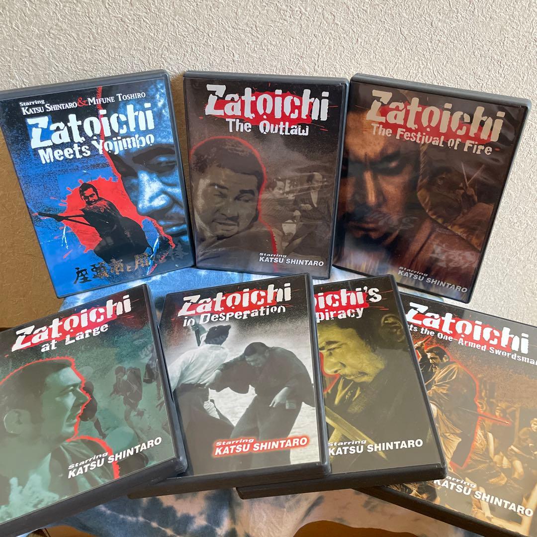 邦画・日本映画 Zatoichi DVD 7 disc set NTSC 1